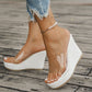 Open Toe Wedge Sandals