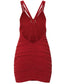 Glitter Double Spaghetti Straps Mini Dress