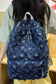 Star Denim Backpack Bag