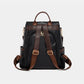 PU Leather Backpack Bag